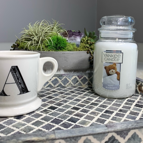 Yankee Candle First Frost Jar Candle Shade - Winter Design With Glitter Accents